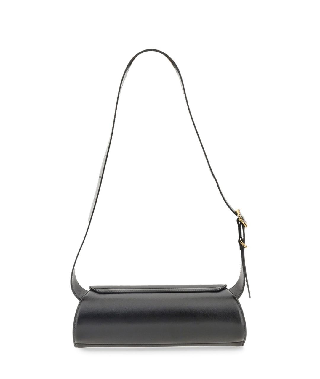 JIL SANDER Черная сумка через плечо, фото 2