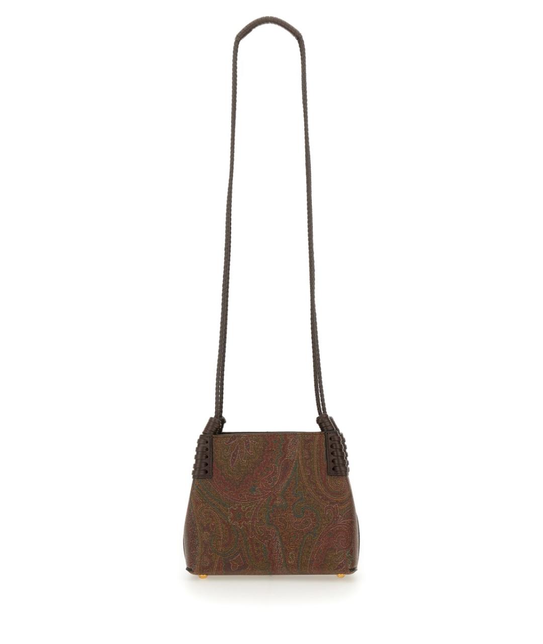 ETRO Коричневая хлопковая сумка через плечо, фото 2