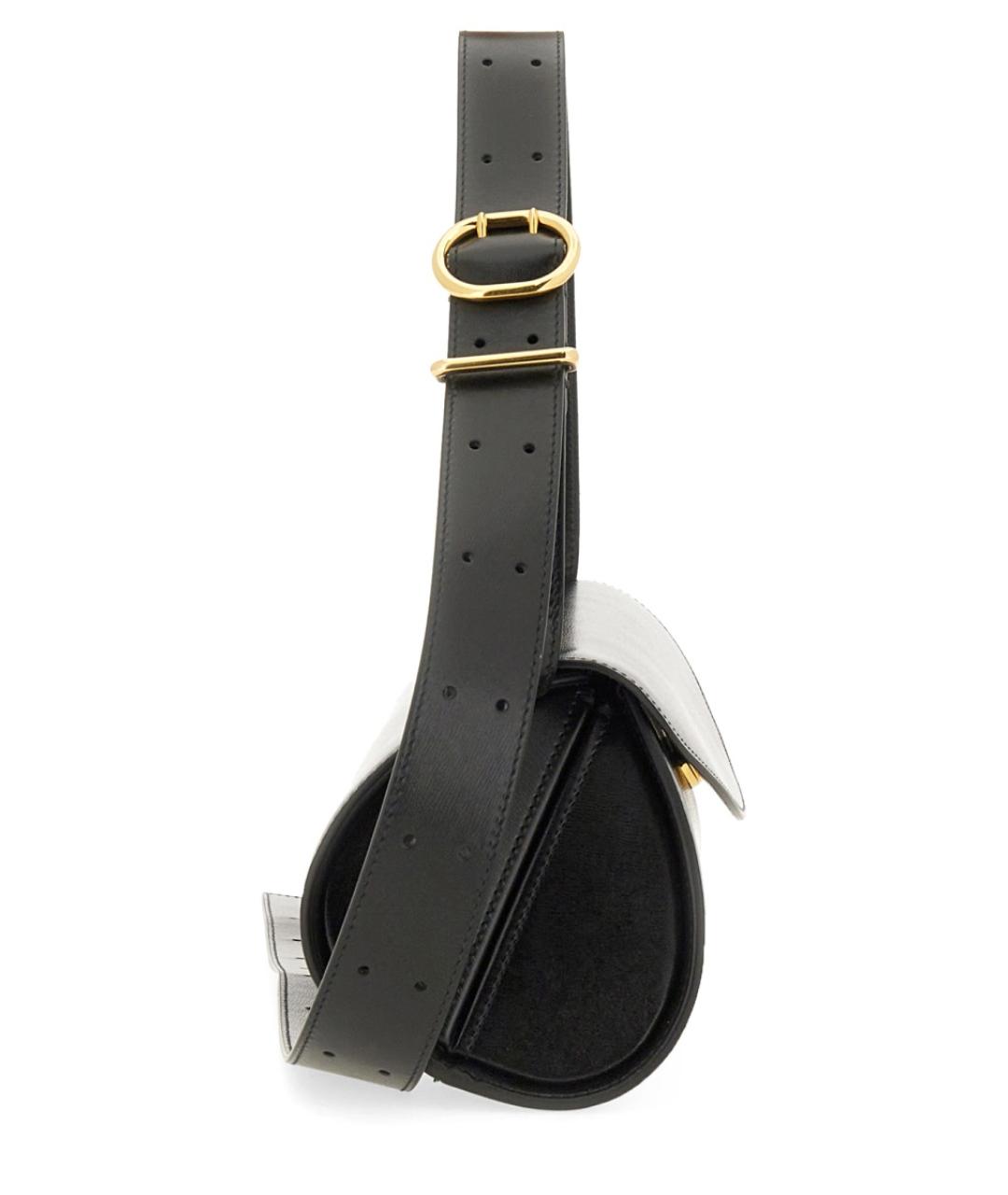 JIL SANDER Черная сумка через плечо, фото 3