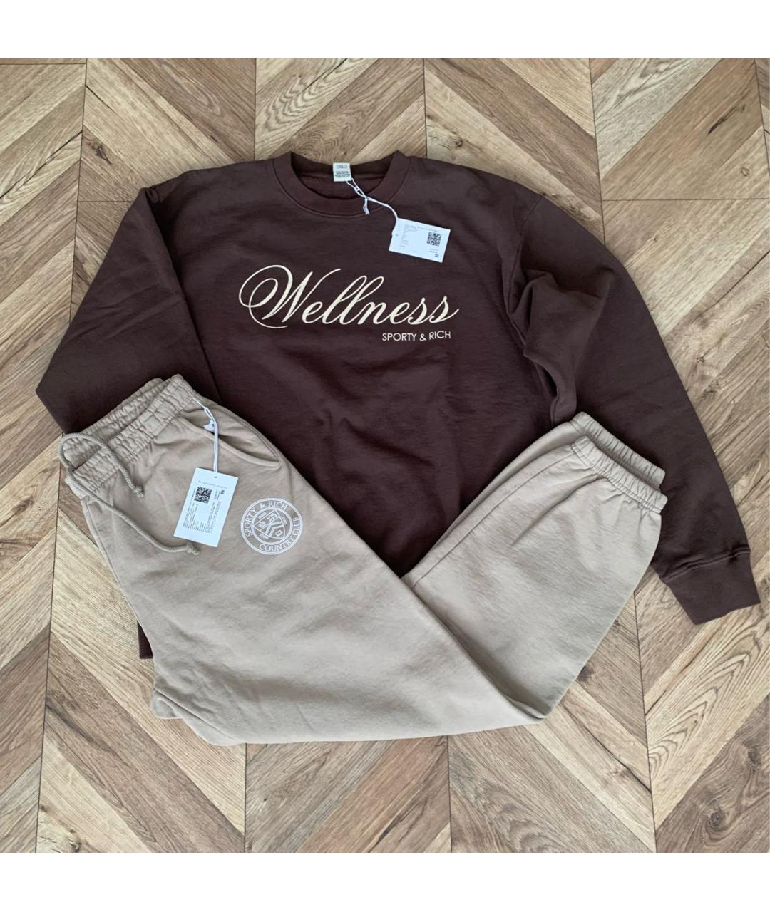 SPORTY AND RICH Хлопковый спортивные костюмы, фото 4