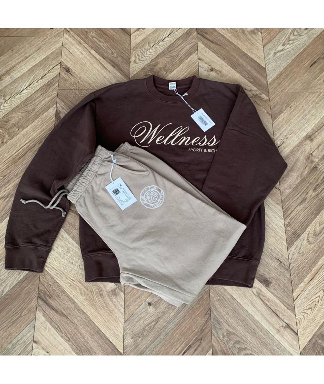 SPORTY AND RICH Хлопковый спортивные костюмы, фото 2