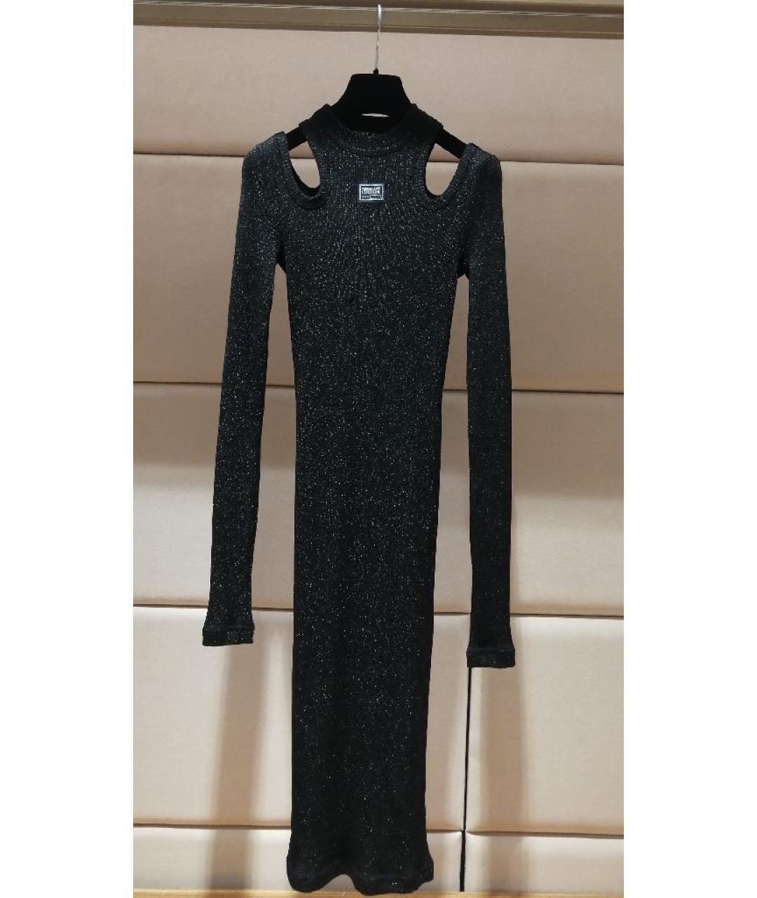 VERSACE JEANS COUTURE Черное платье, фото 3