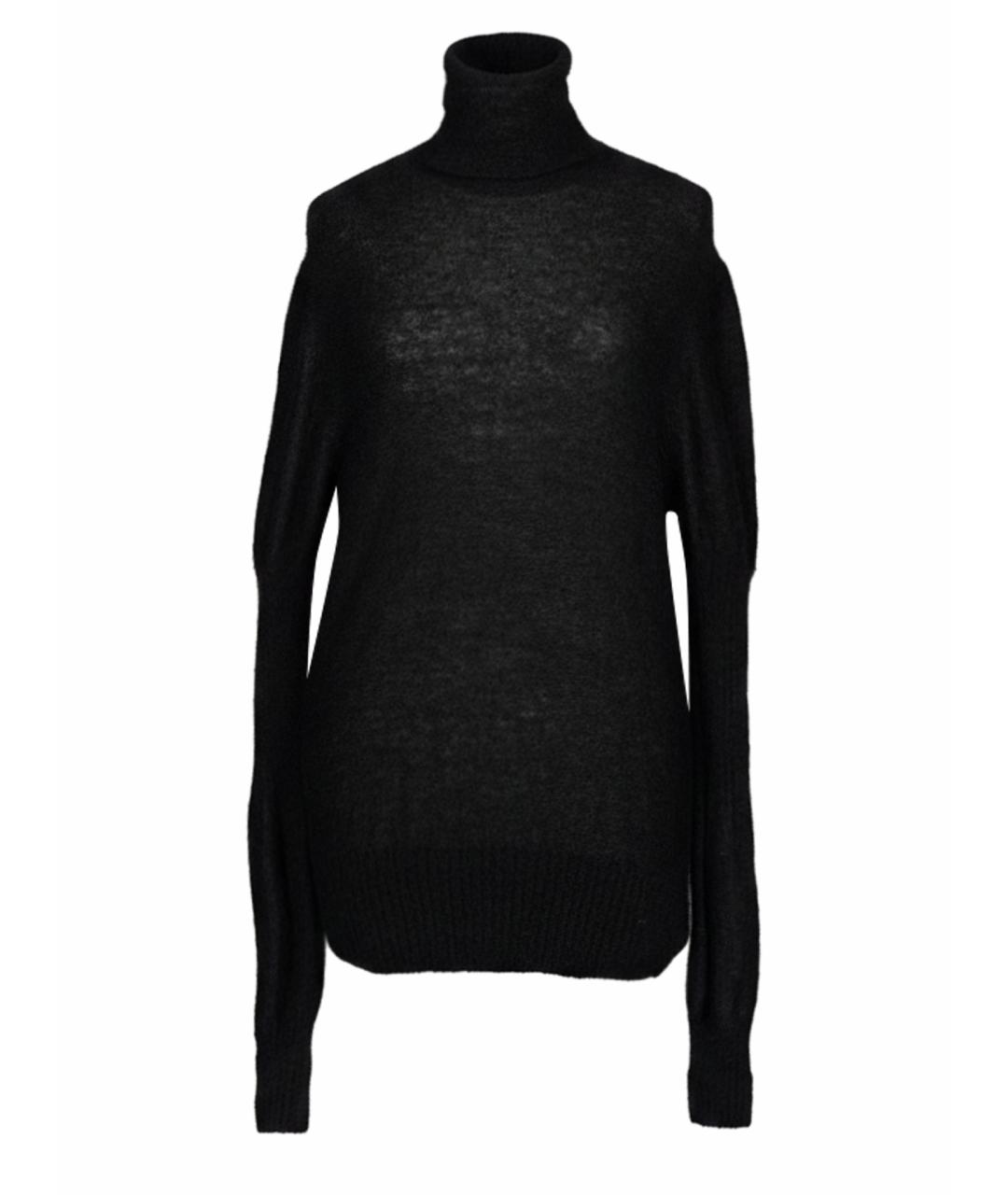 LEMAIRE Черный шерстяной джемпер / свитер, фото 1
