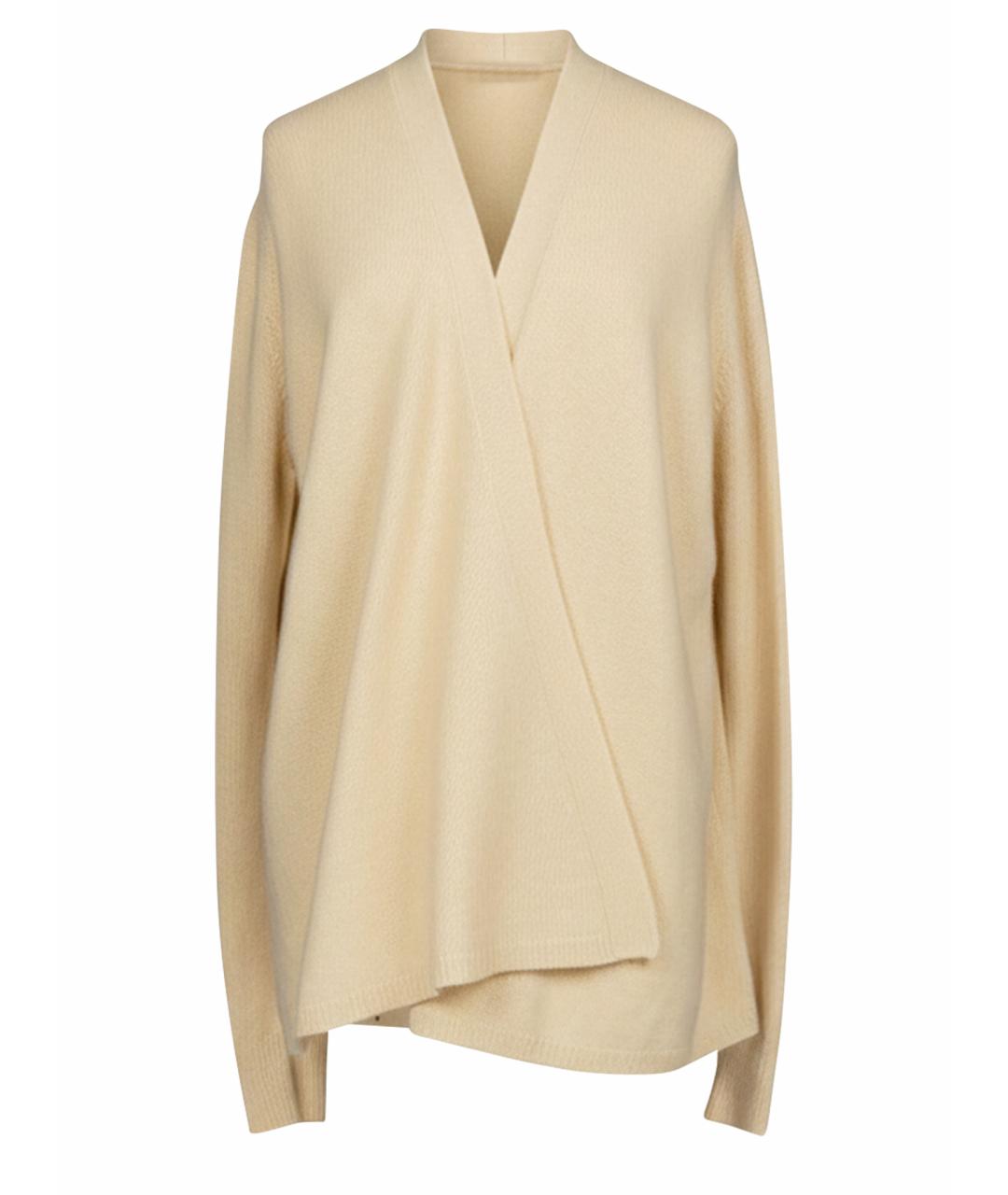 LEMAIRE Бежевый шерстяной кардиган, фото 1