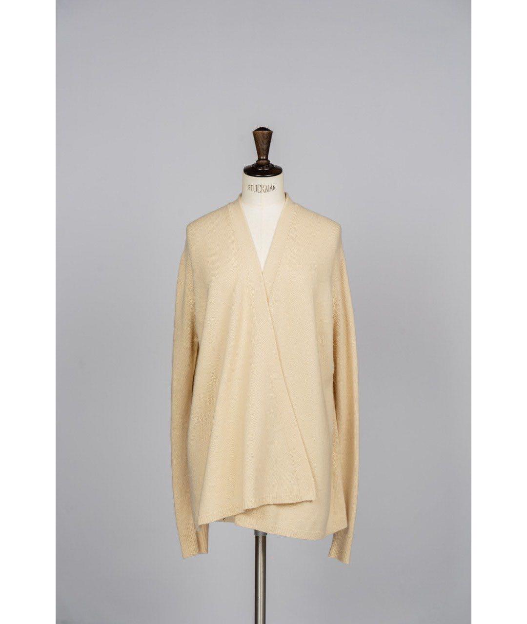 LEMAIRE Бежевый шерстяной кардиган, фото 3