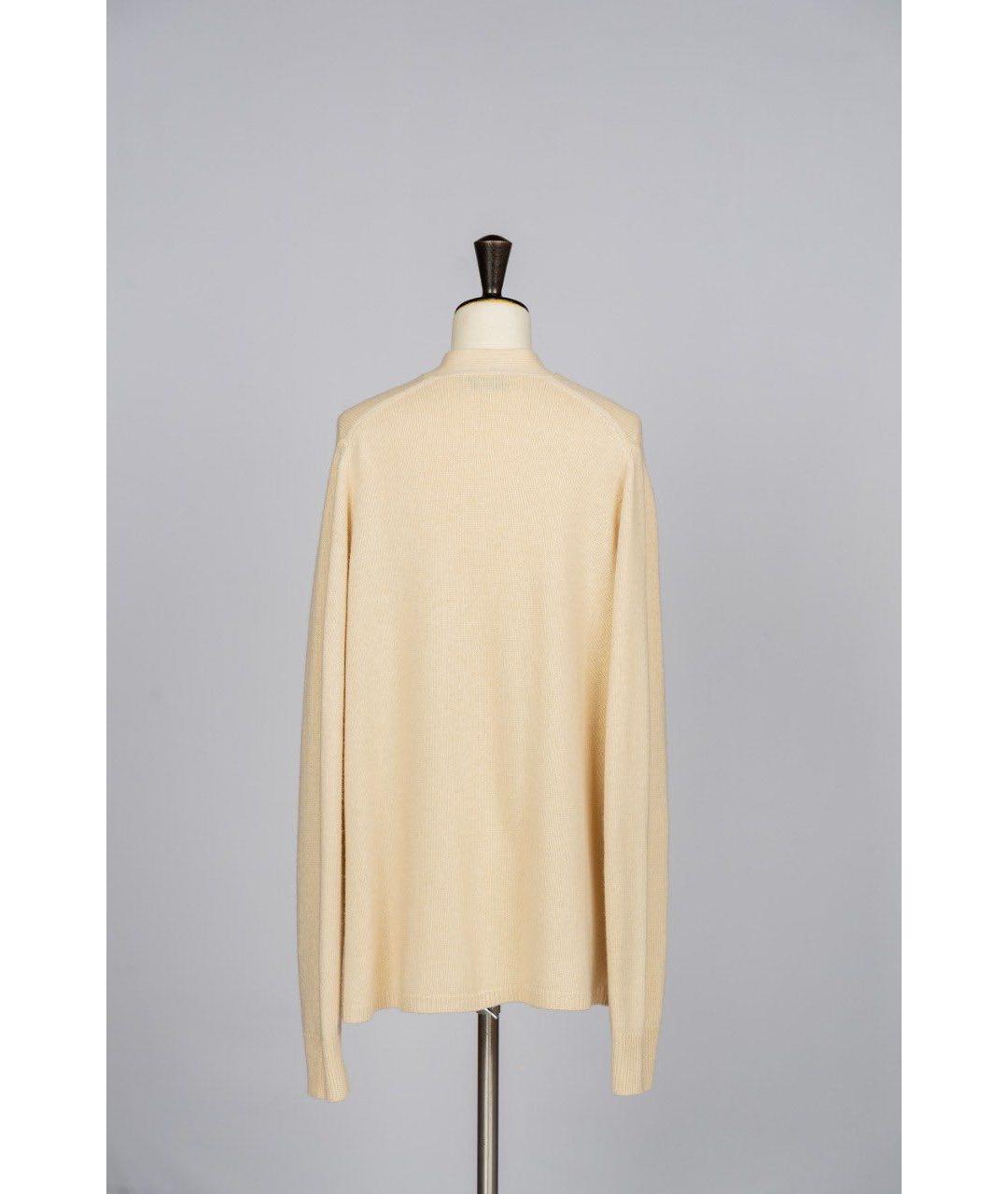 LEMAIRE Бежевый шерстяной кардиган, фото 2