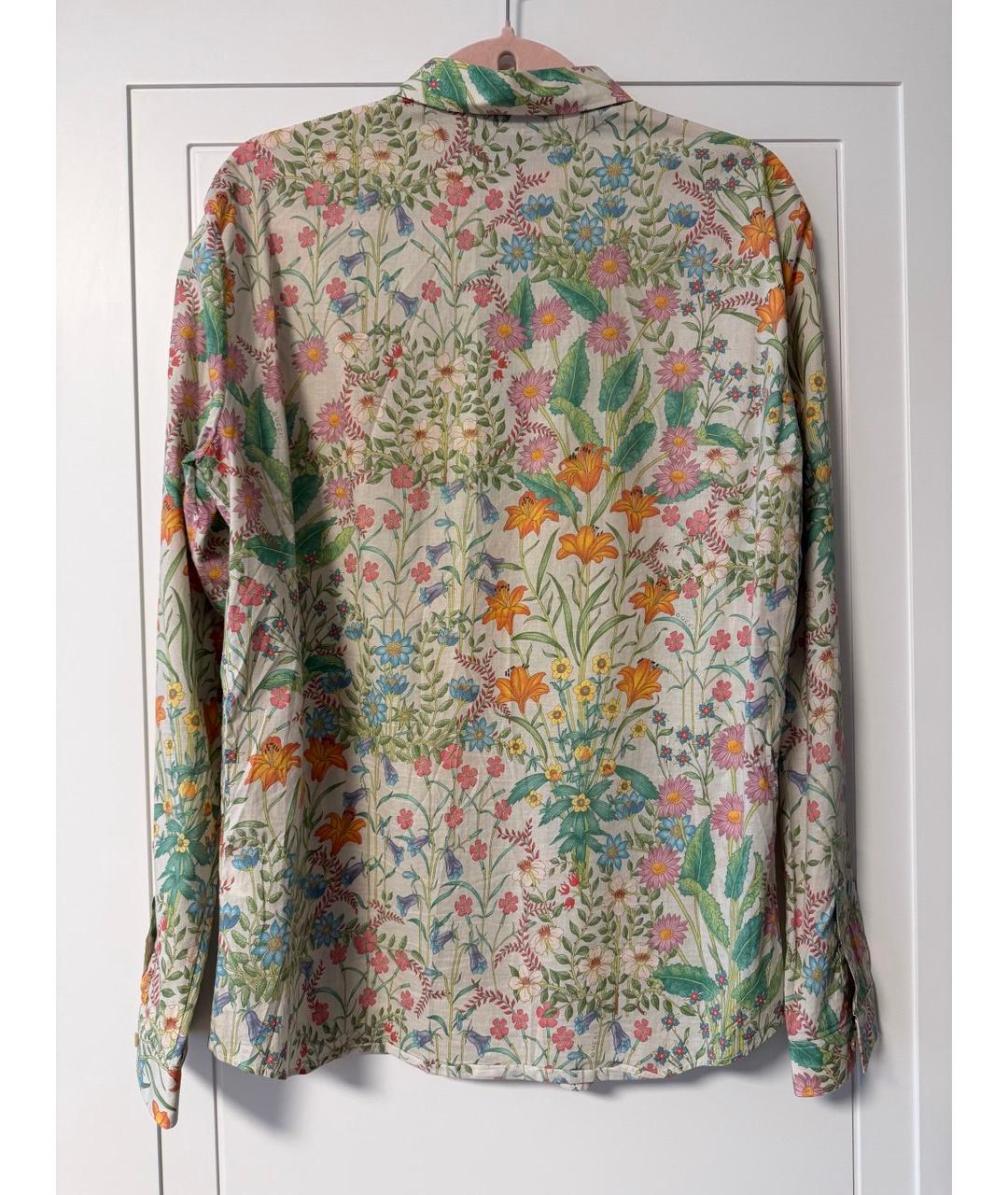 GUCCI Мульти хлопковая кэжуал рубашка, фото 3