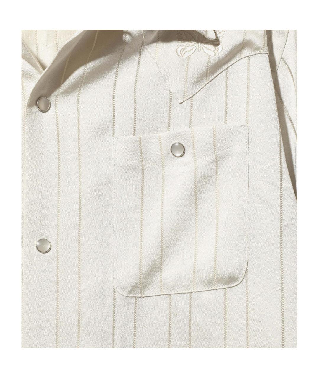 NEEDLES Бежевая рубашка, фото 3