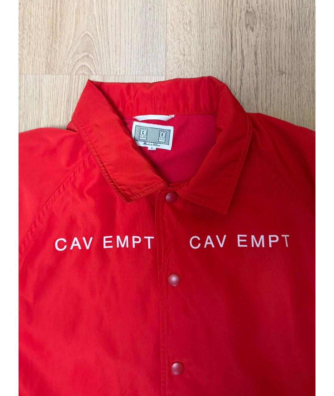 CAV EMPT Красная полиэстеровая куртка, фото 3