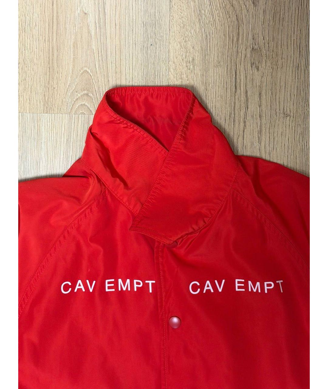 CAV EMPT Красная полиэстеровая куртка, фото 4