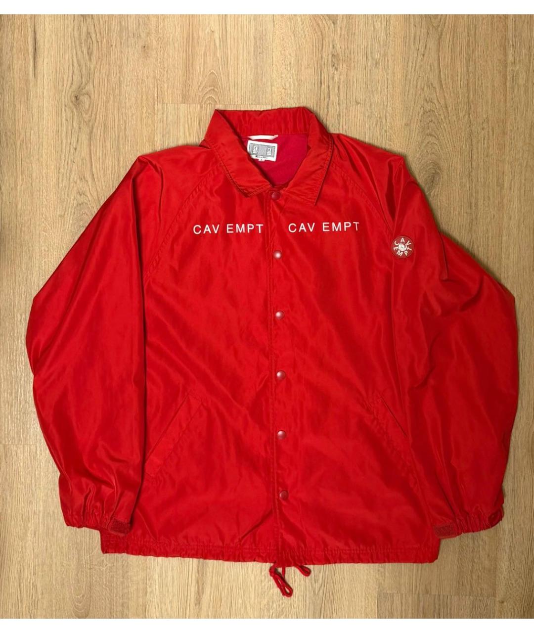 CAV EMPT Красная полиэстеровая куртка, фото 9