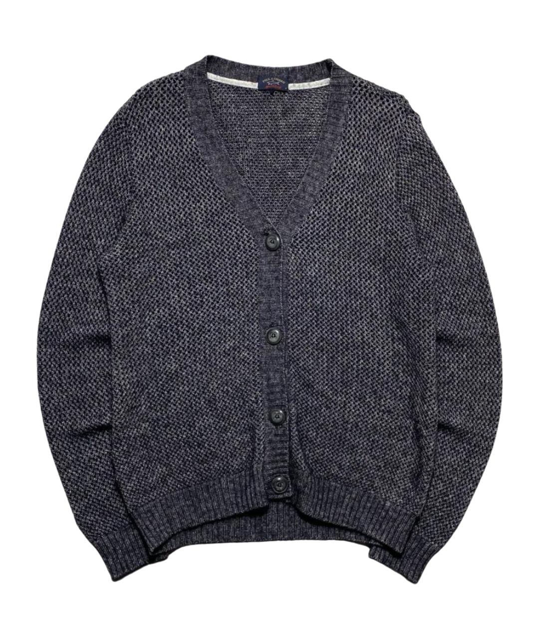 PAUL & SHARK Серый шелковый кардиган, фото 1