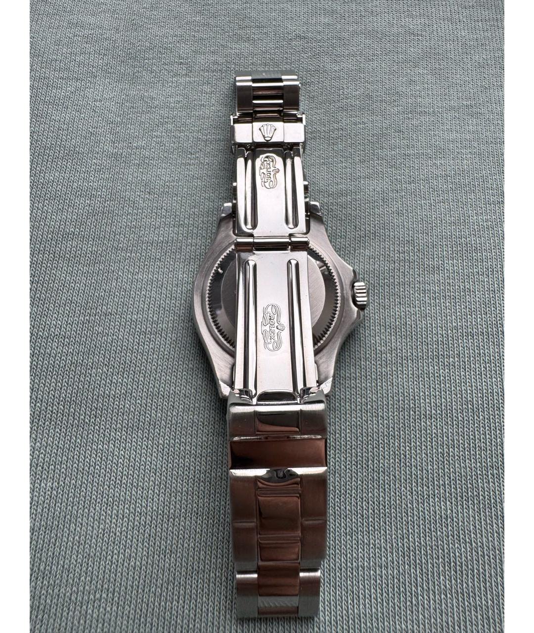 ROLEX Серые платиновые часы, фото 5