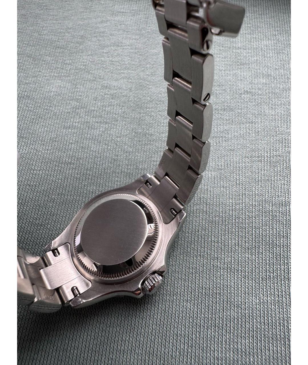 ROLEX Серые платиновые часы, фото 3