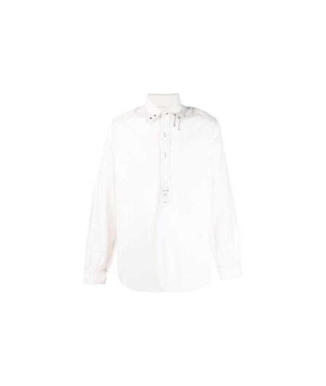 NEEDLES Белая классическая рубашка, фото 3