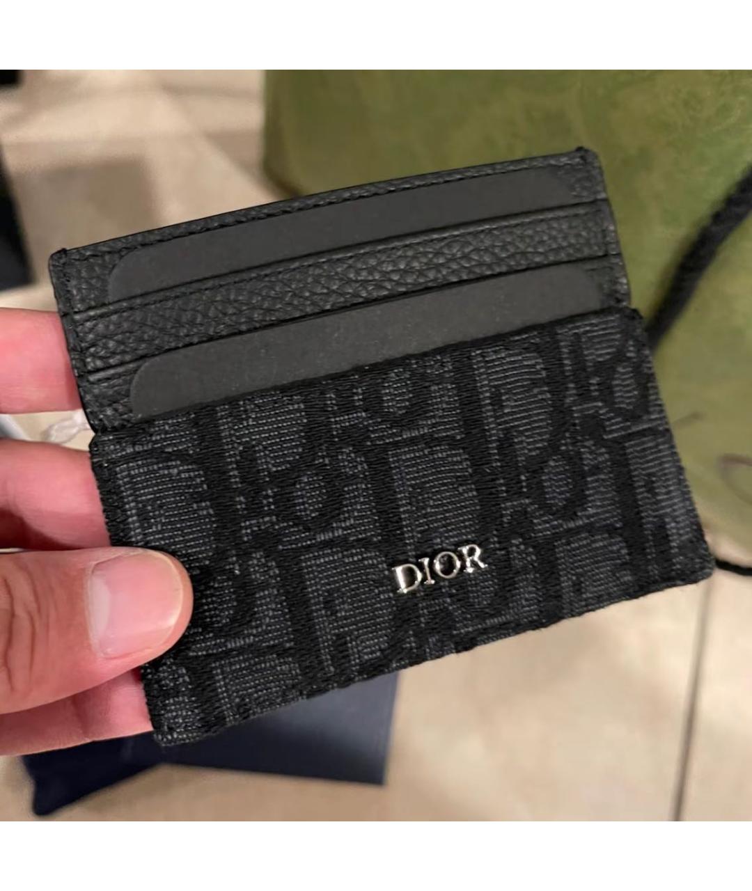 CHRISTIAN DIOR Мульти кожаный кардхолдер, фото 2