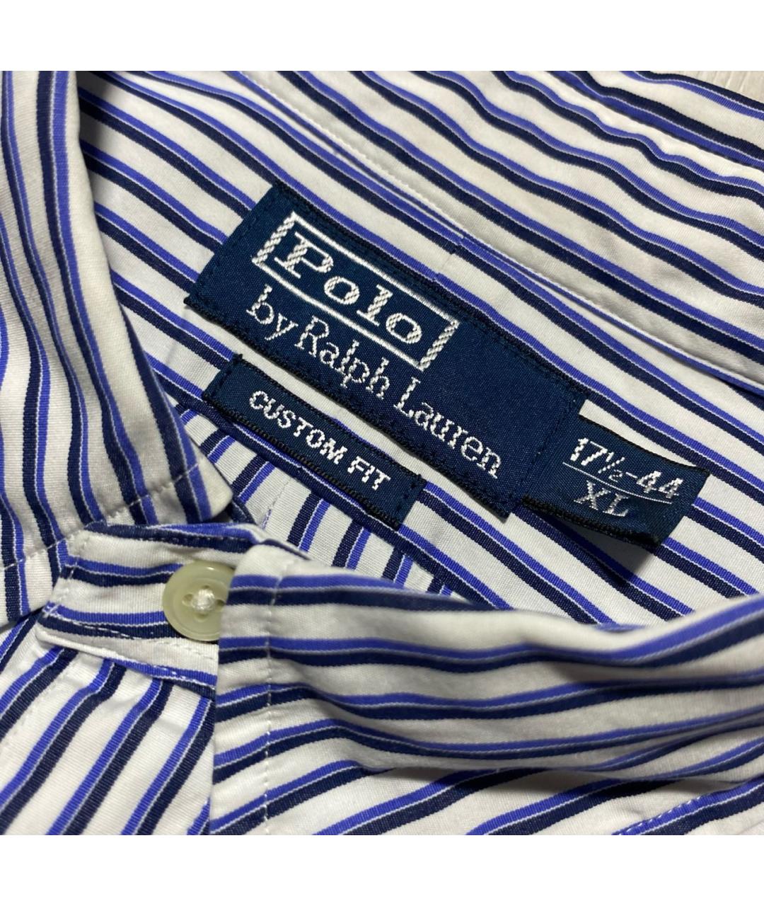 POLO RALPH LAUREN Белая хлопковая кэжуал рубашка, фото 4