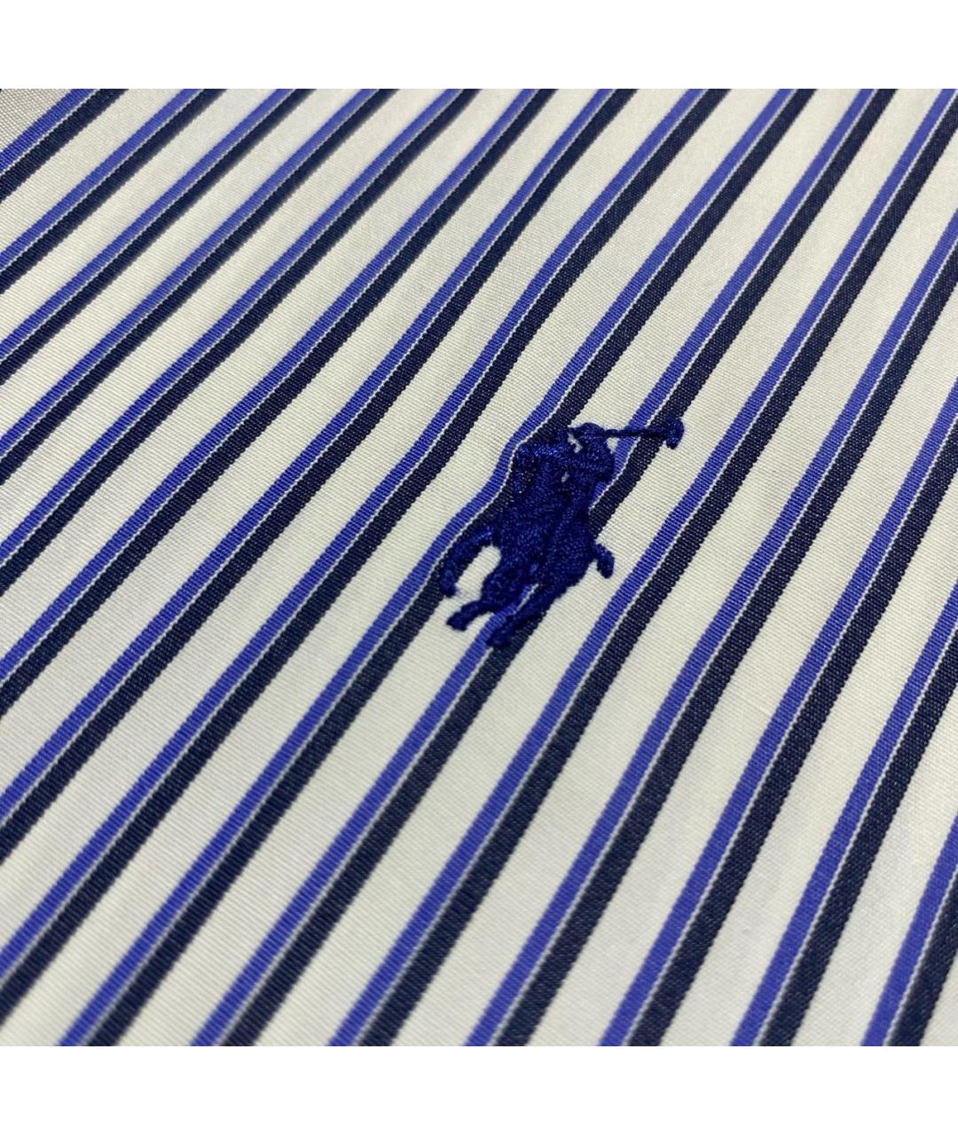 POLO RALPH LAUREN Белая хлопковая кэжуал рубашка, фото 3