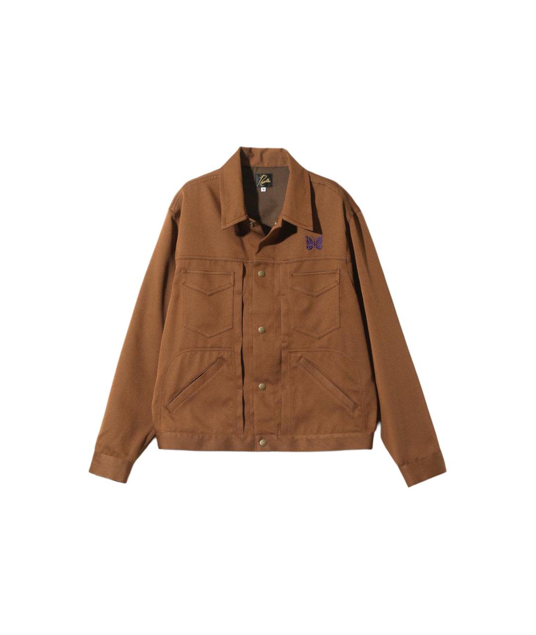 NEEDLES Коричневая куртка, фото 1