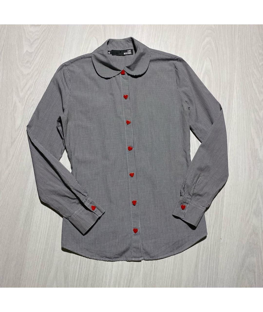 LOVE MOSCHINO Мульти хлопковая рубашка, фото 6