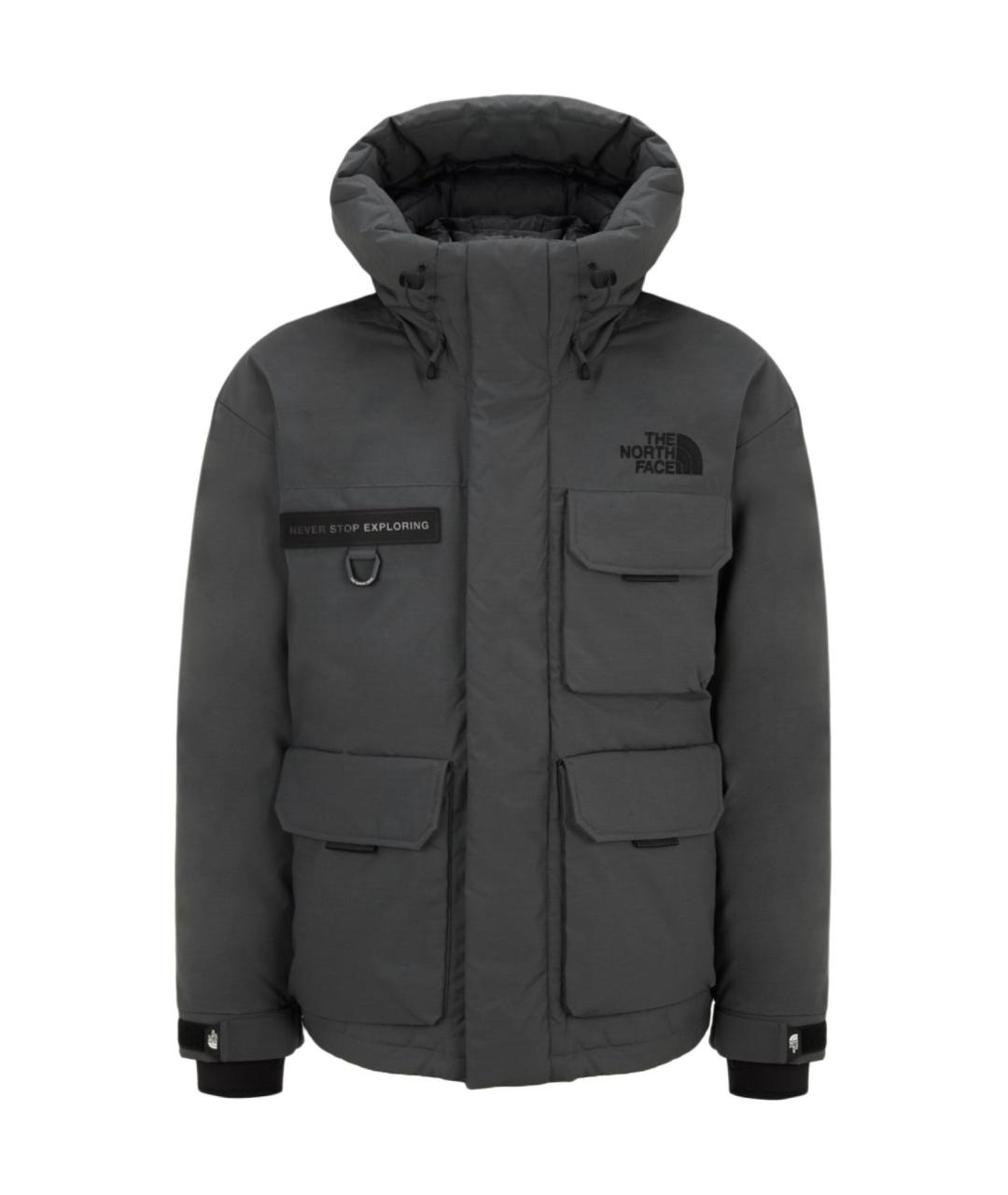 THE NORTH FACE Серый пуховик, фото 1