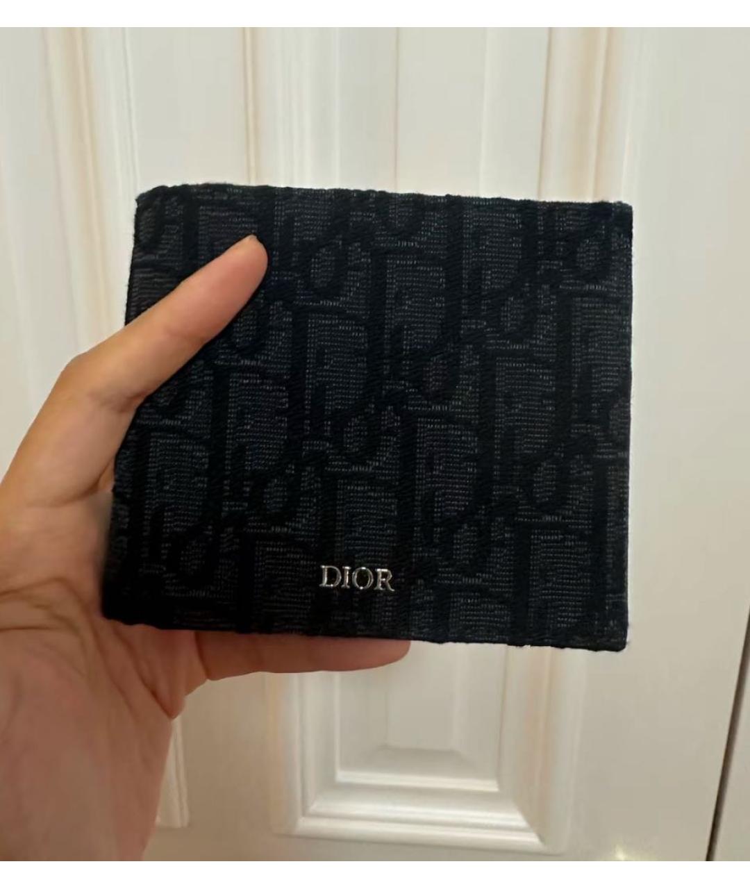 CHRISTIAN DIOR Черный кошелек, фото 3