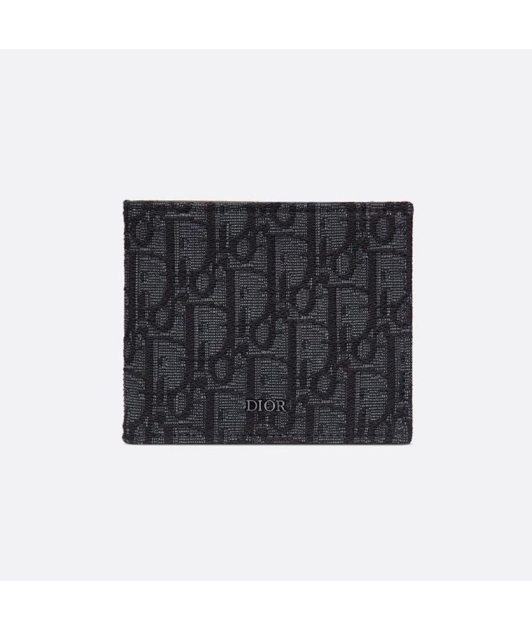 CHRISTIAN DIOR Черный кошелек, фото 4