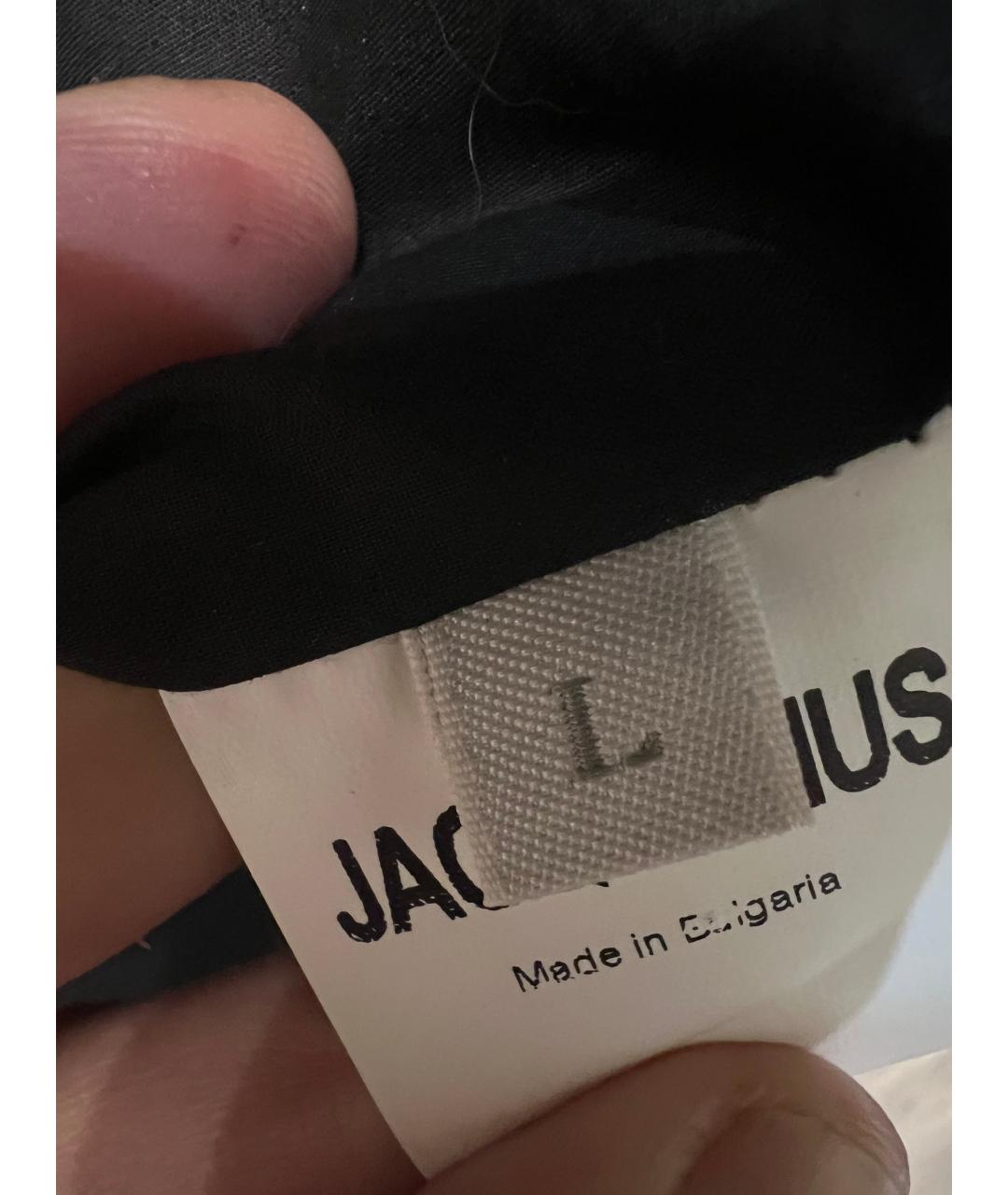 JACQUEMUS Черный шерстяной жакет/пиджак, фото 3