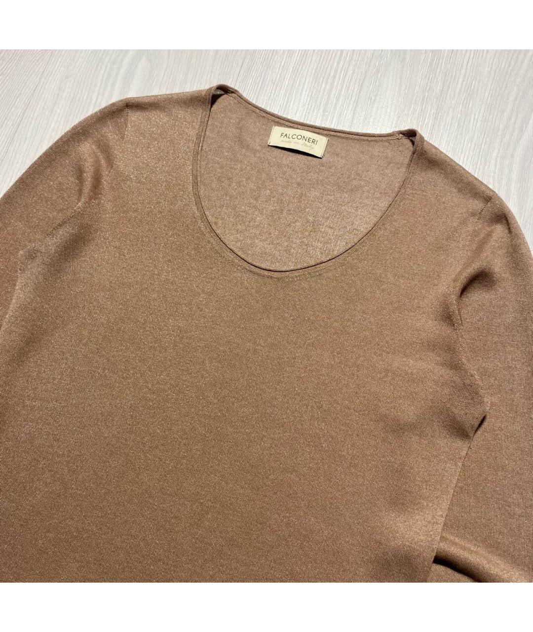 FALCONERI Бежевый джемпер / свитер, фото 3