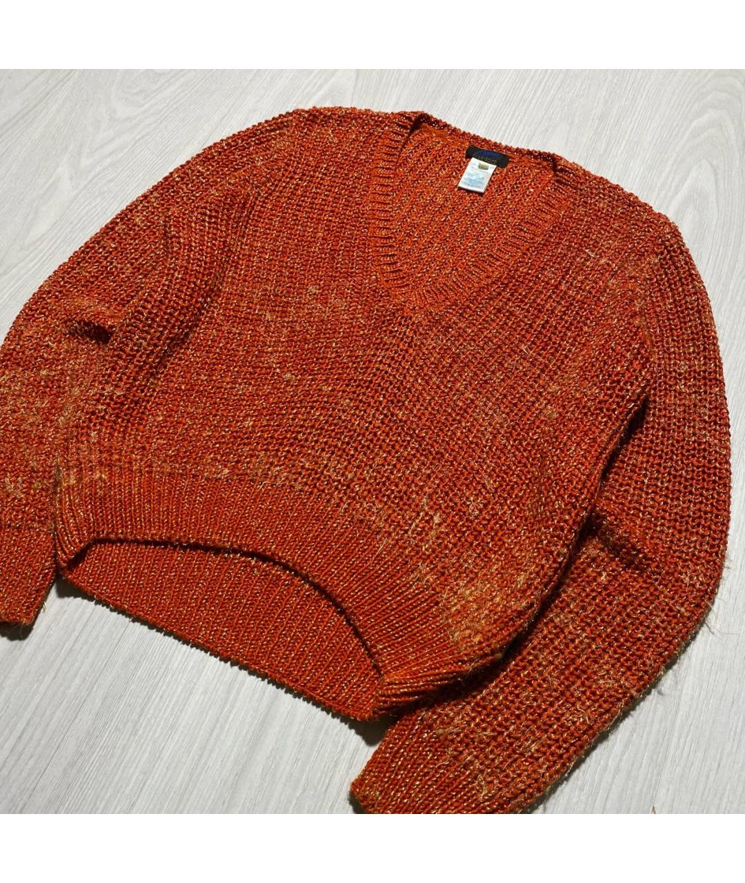 MAURICE LACROIX Оранжевый джемпер / свитер, фото 2