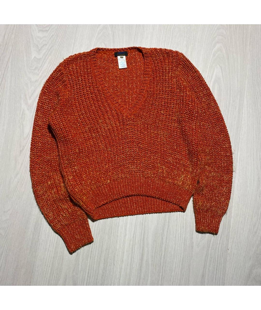 MAURICE LACROIX Оранжевый джемпер / свитер, фото 7