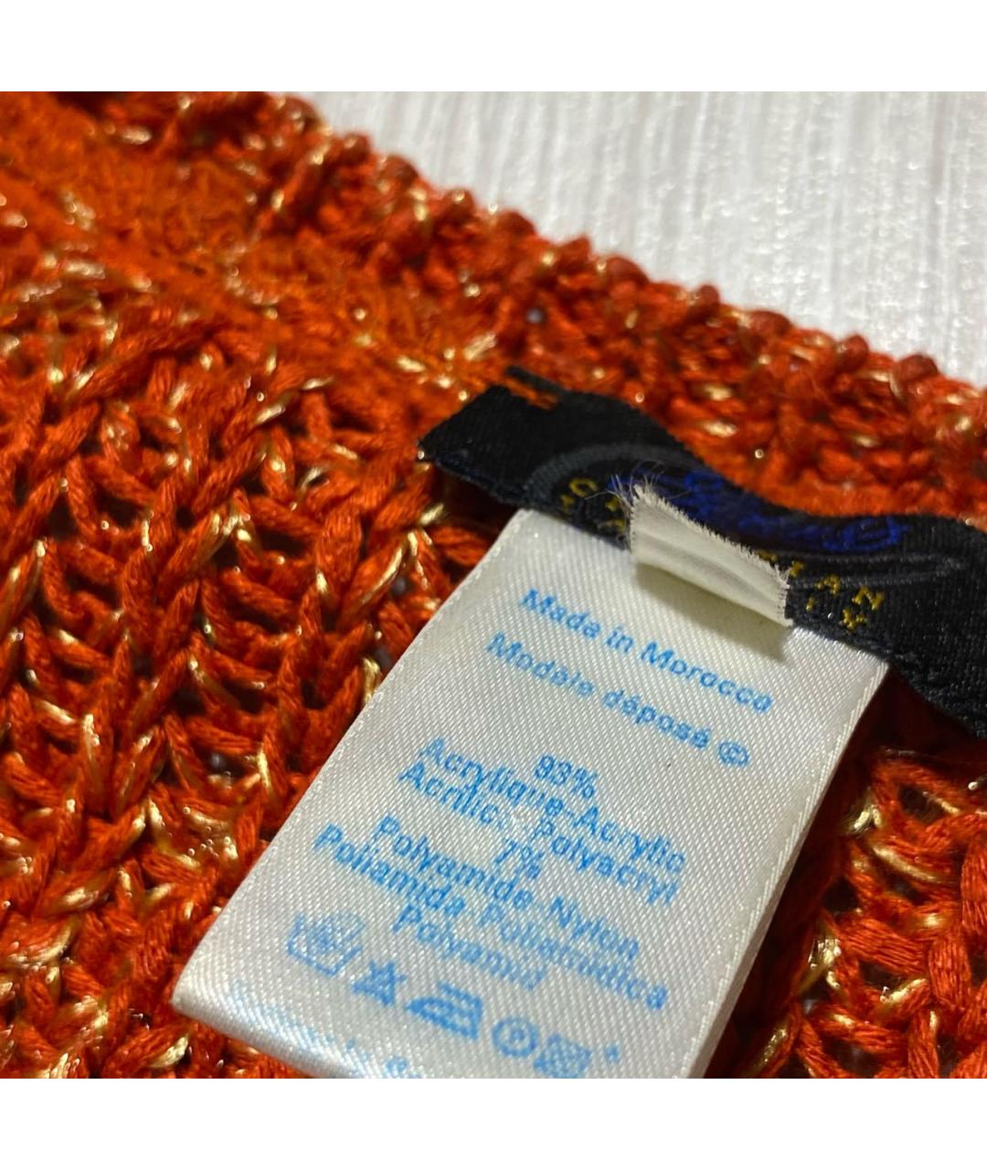 MAURICE LACROIX Оранжевый джемпер / свитер, фото 5