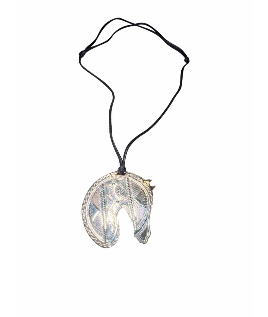 HERMES Серебрянный серебряный кулон, фото 1