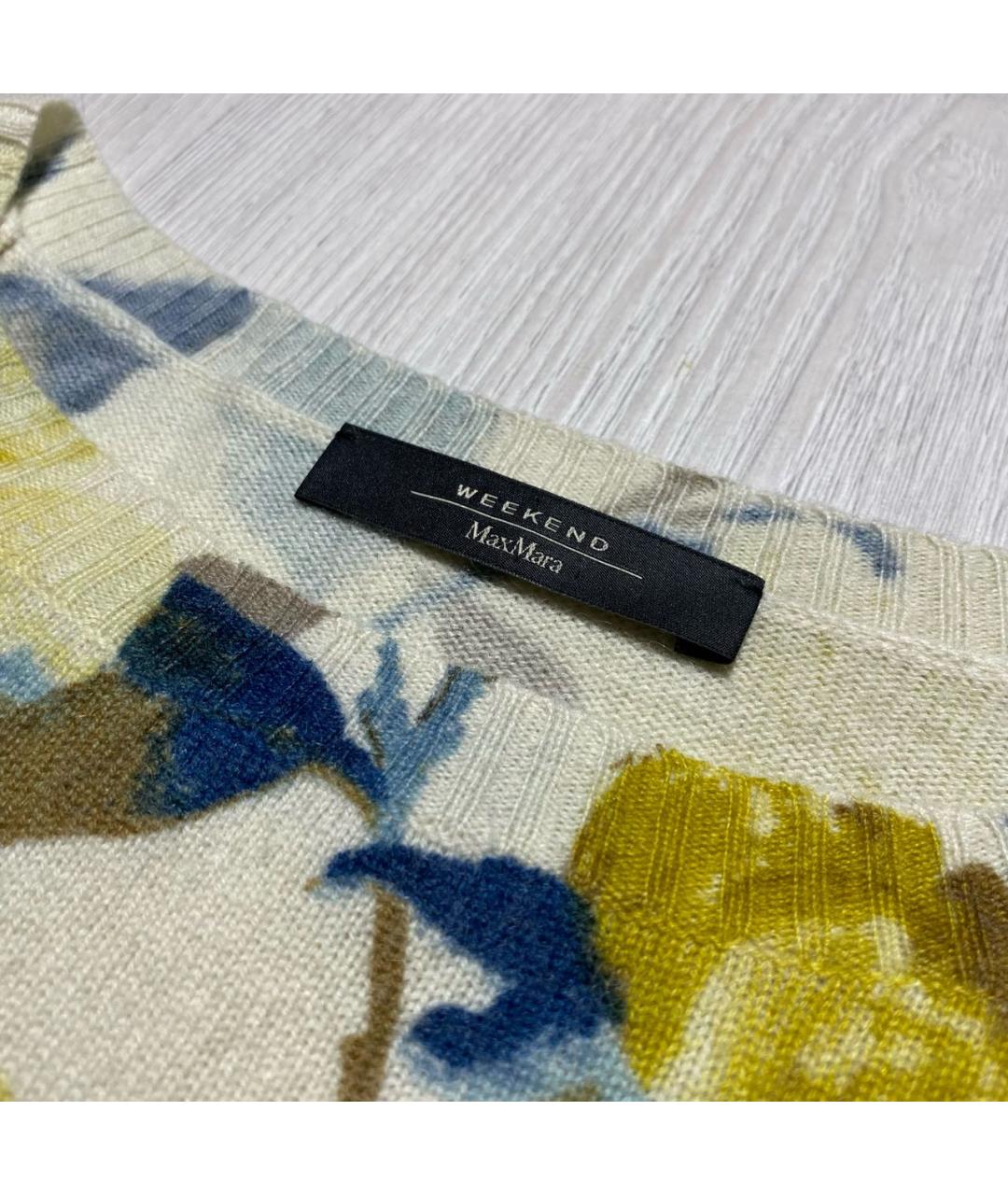 WEEKEND MAX MARA Мульти шерстяной джемпер / свитер, фото 4