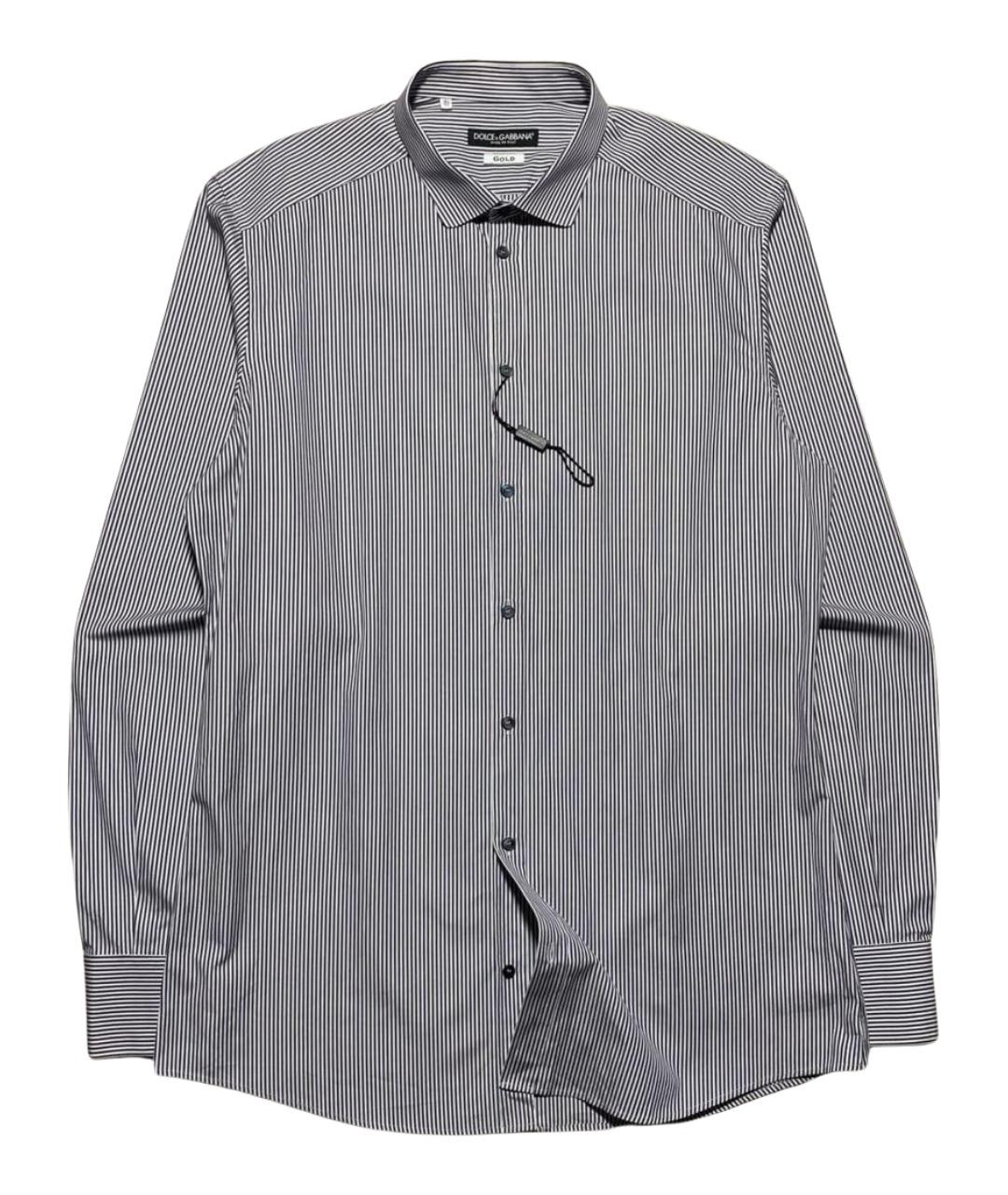 DOLCE&GABBANA Мульти хлопковая кэжуал рубашка, фото 1