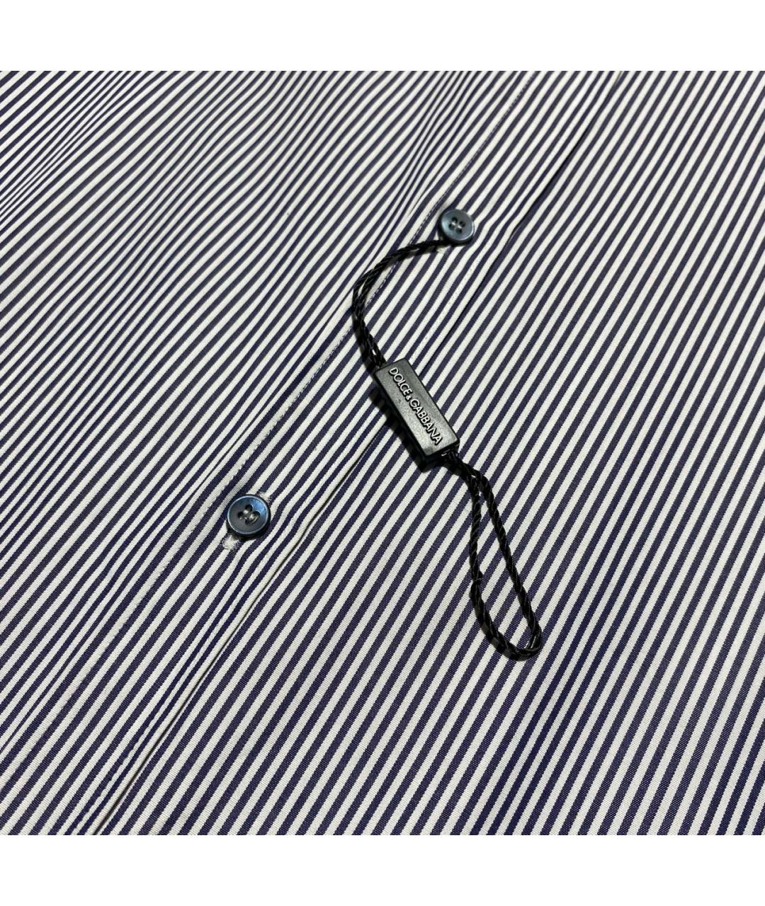 DOLCE&GABBANA Мульти хлопковая кэжуал рубашка, фото 3