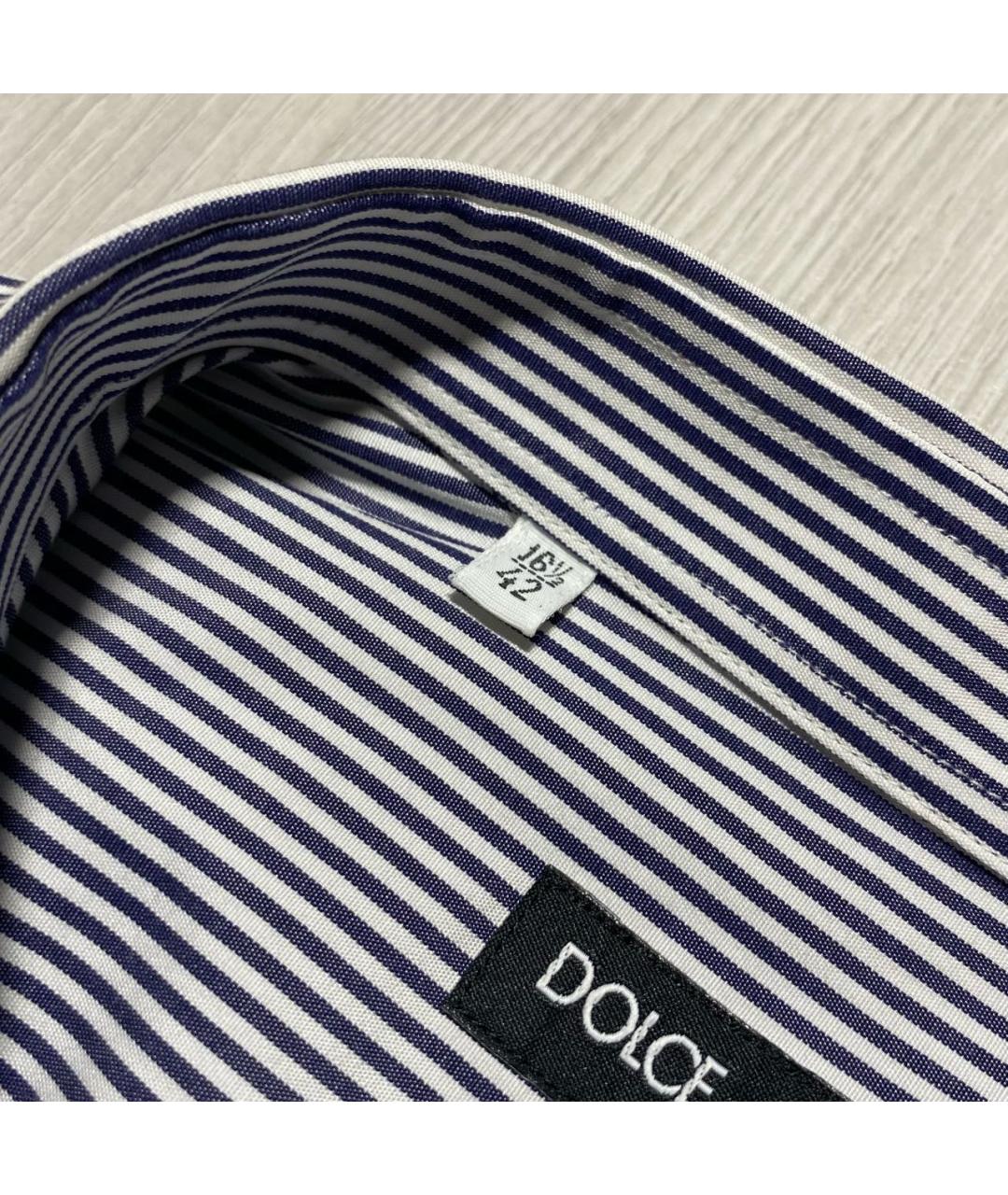 DOLCE&GABBANA Мульти хлопковая кэжуал рубашка, фото 5