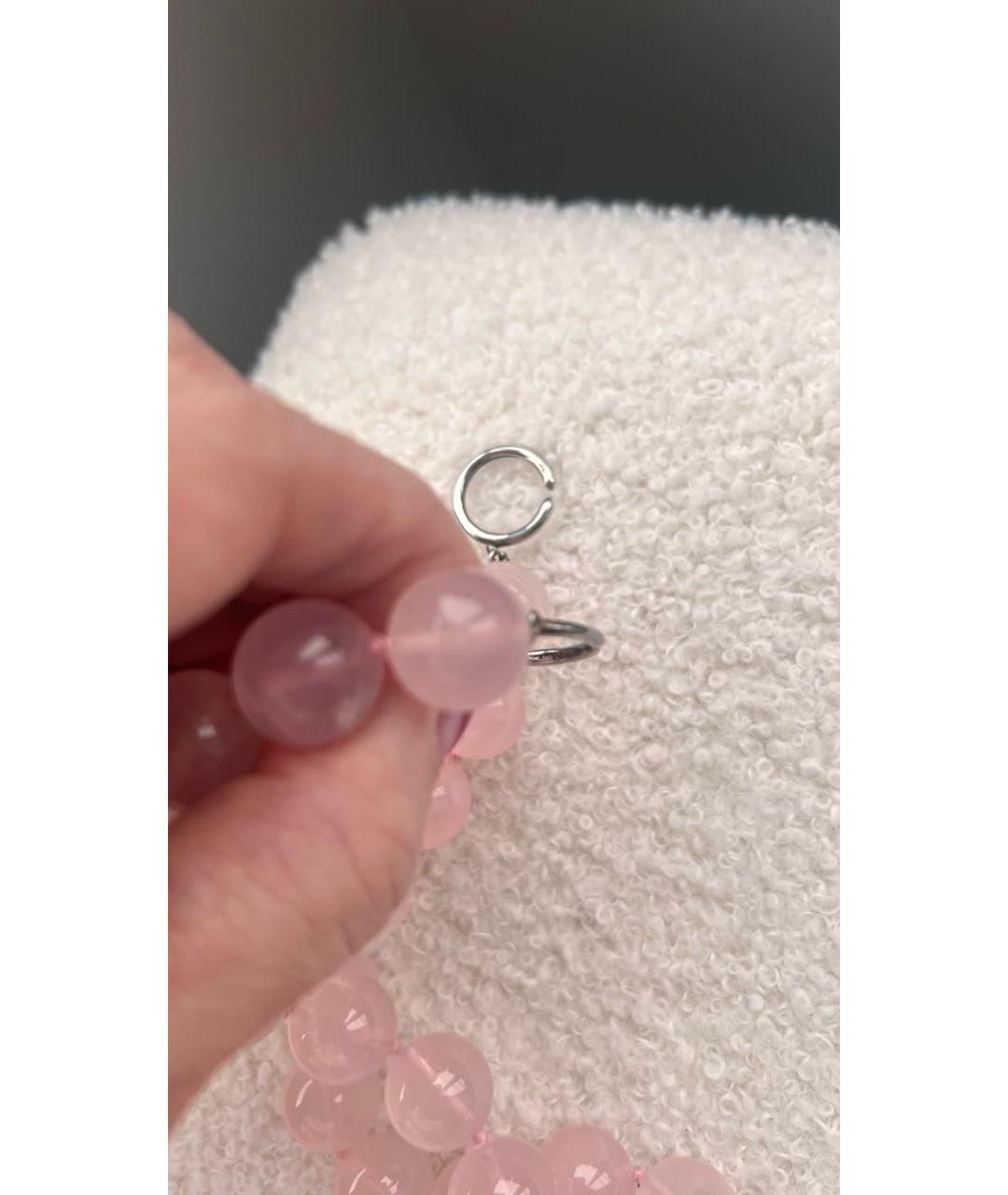 TIFFANY&CO Розовое серебряное колье, фото 6