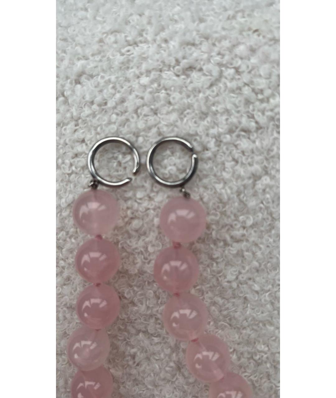 TIFFANY&CO Розовое серебряное колье, фото 7