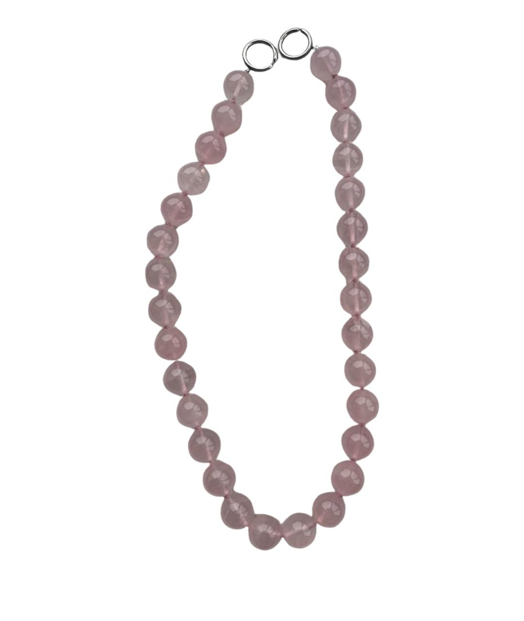 TIFFANY&CO Розовое серебряное колье, фото 1