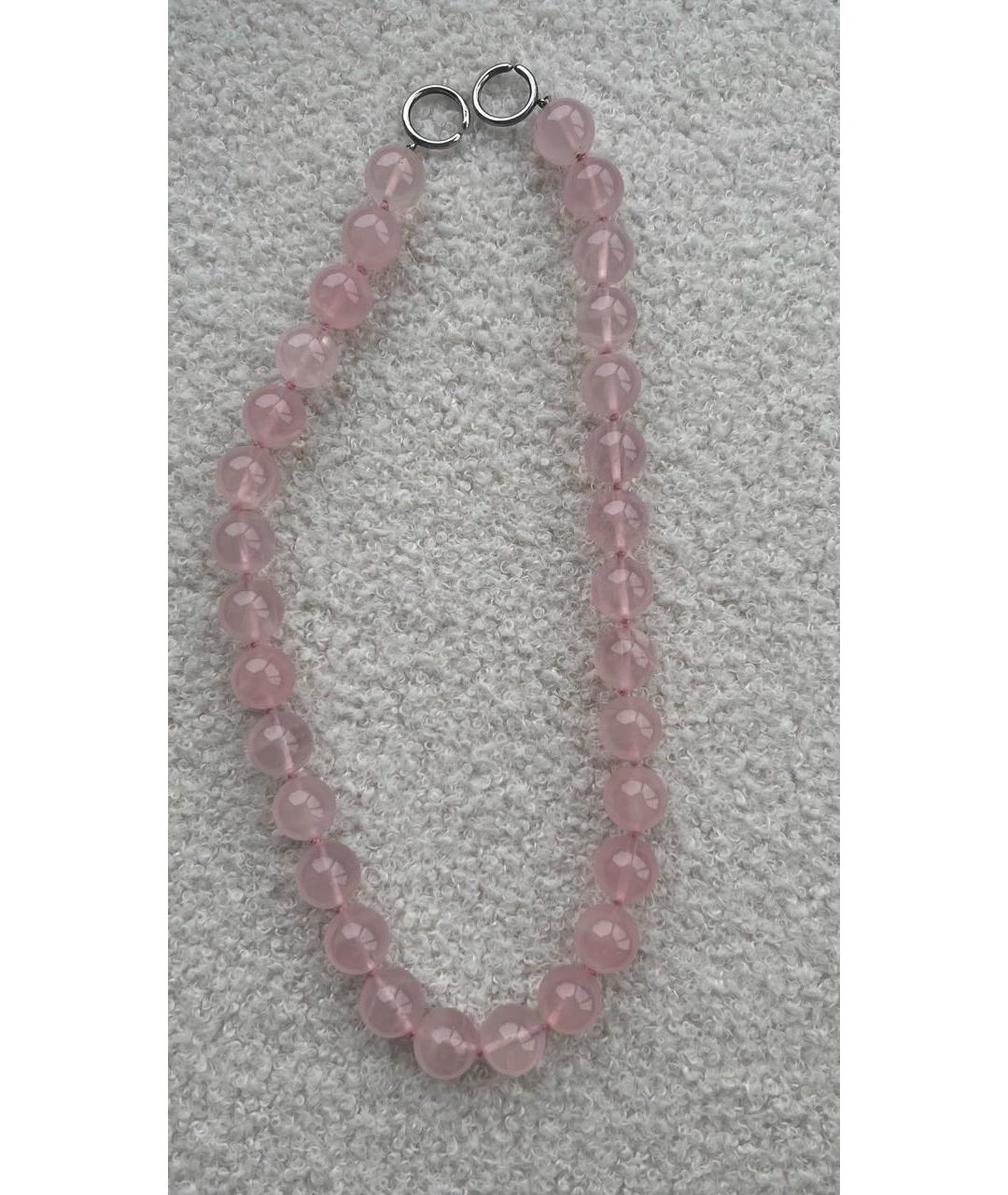 TIFFANY&CO Розовое серебряное колье, фото 8