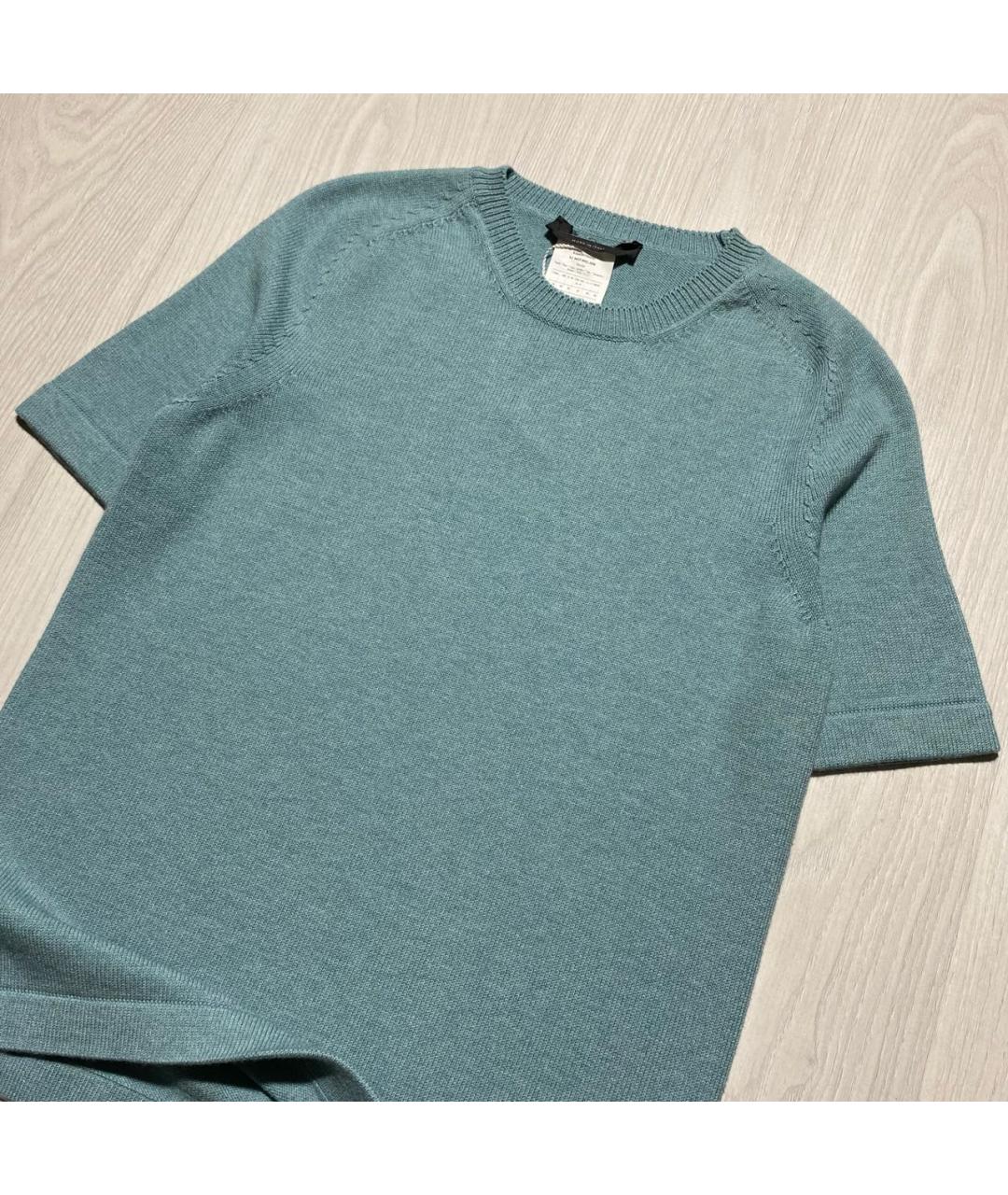 WEEKEND MAX MARA Бирюзовый вискозный джемпер / свитер, фото 2