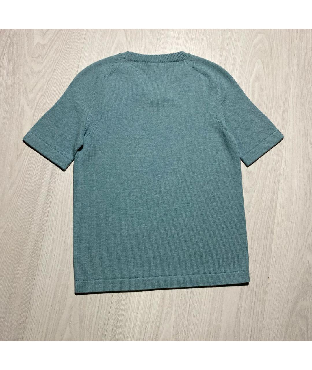 WEEKEND MAX MARA Бирюзовый вискозный джемпер / свитер, фото 6