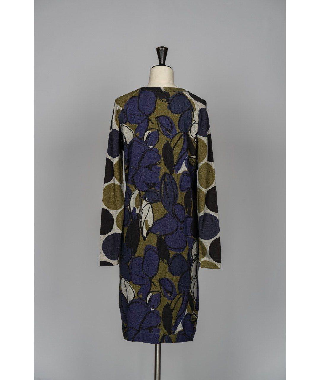 PAUL SMITH Мульти хлопковое повседневное платье, фото 2