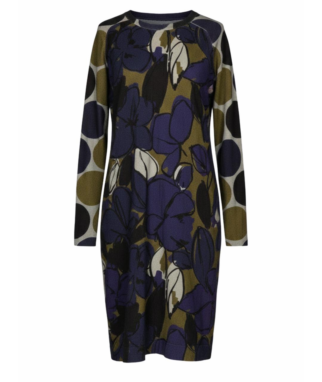 PAUL SMITH Мульти хлопковое повседневное платье, фото 1