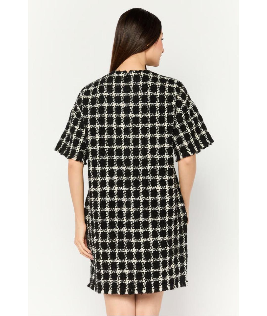 VALENTINO Мульти шерстяное повседневное платье, фото 2