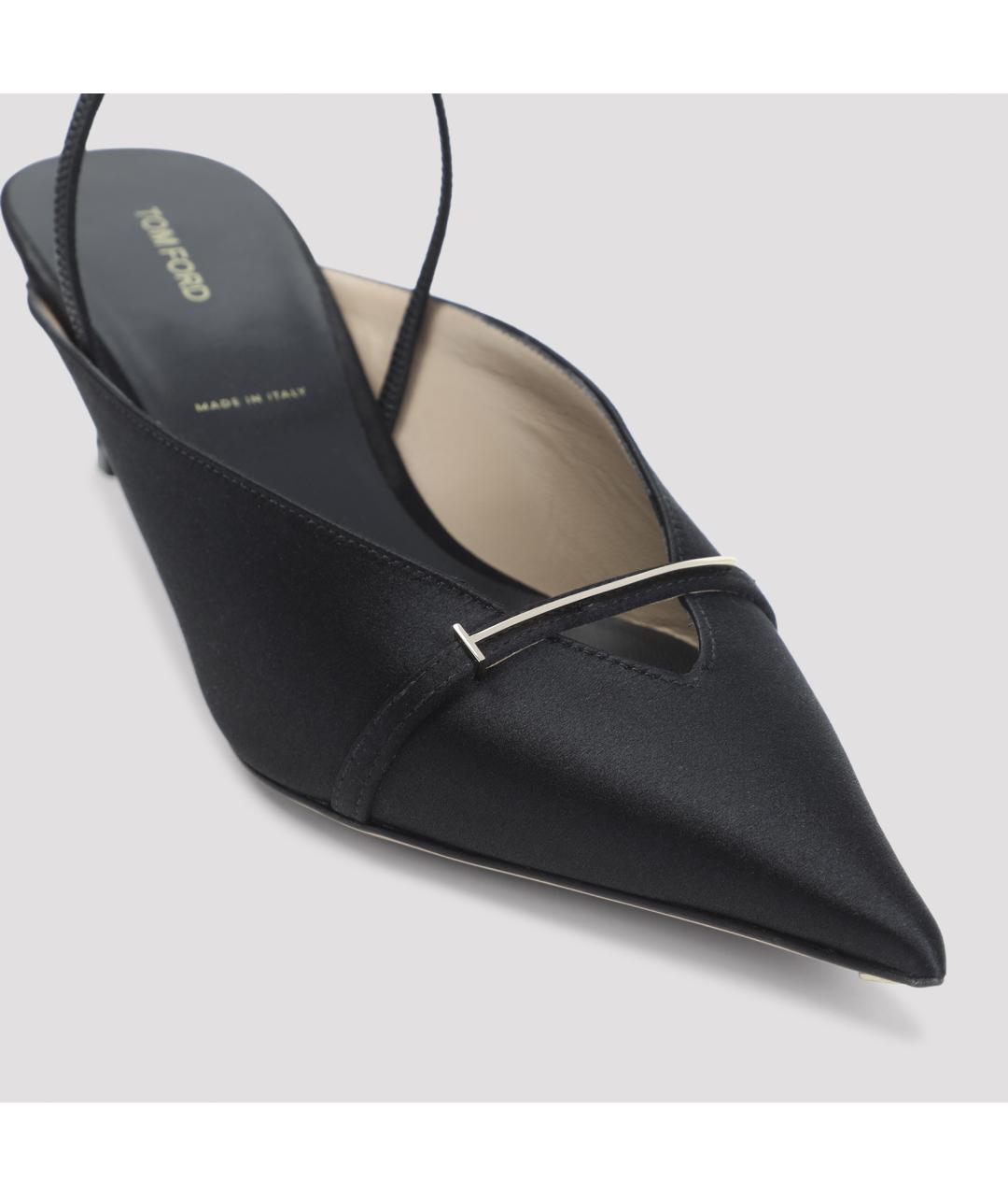 TOM FORD Черные мюли, фото 4