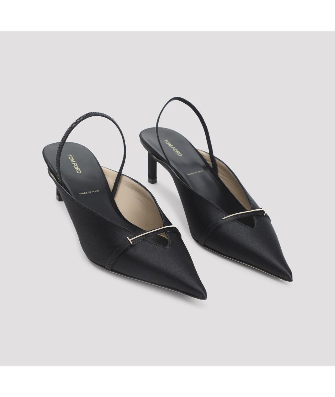 TOM FORD Черные мюли, фото 3