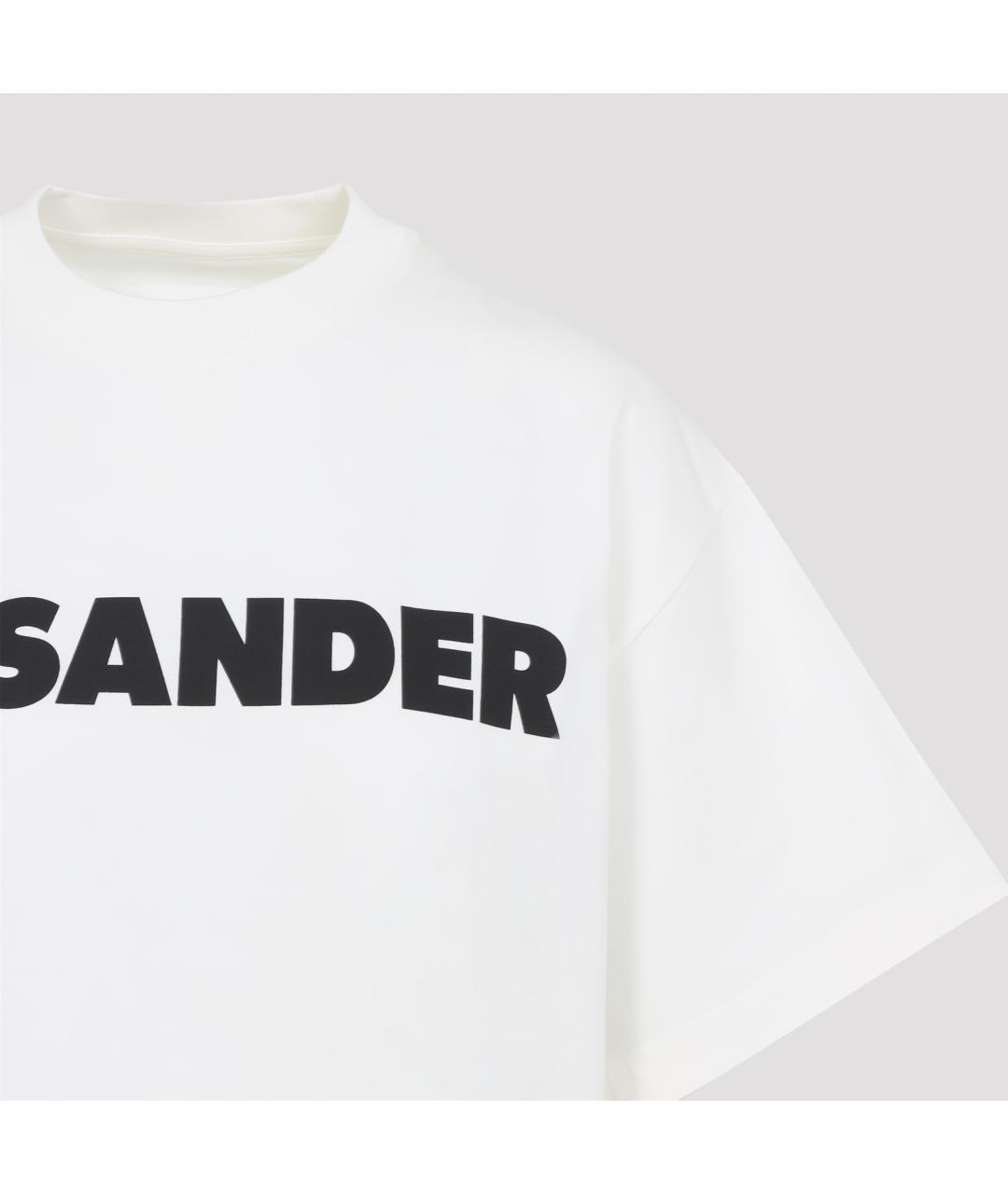 JIL SANDER Хлопковая футболка, фото 3