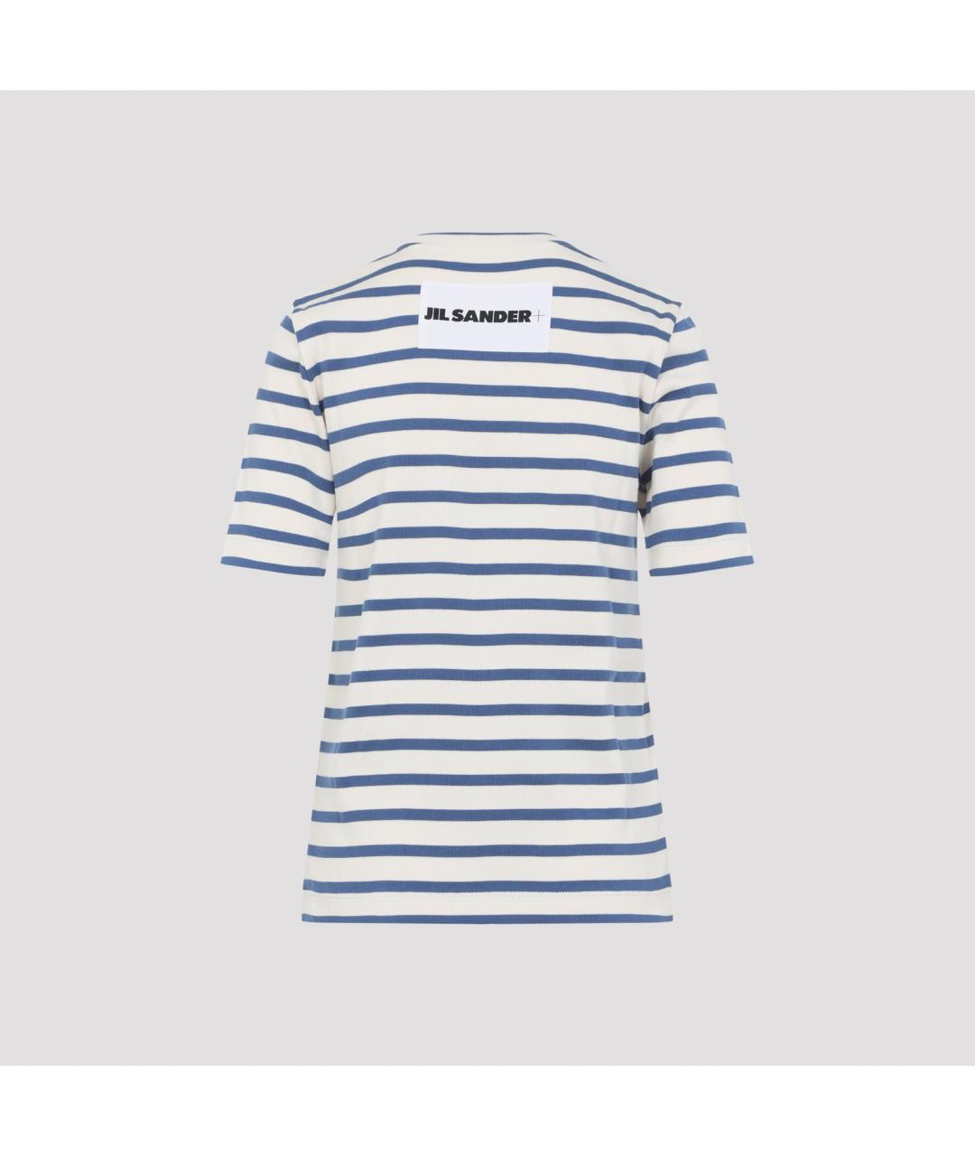 JIL SANDER Мульти хлопковая футболка, фото 2